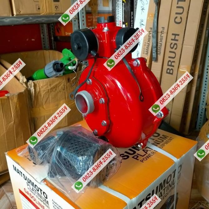 Keong Mesin Pompa Pemadam Double Impeller