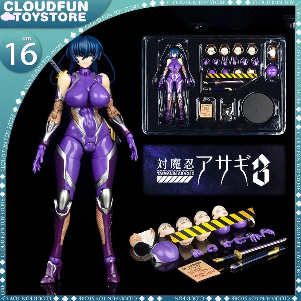 Taimanin Series Figure Second Axe Asagi Igawa Action Figure Native Rocket Boy Model Pvc Statue Doll 