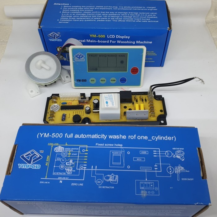 modul mesin cuci universal LCD Display YM-500