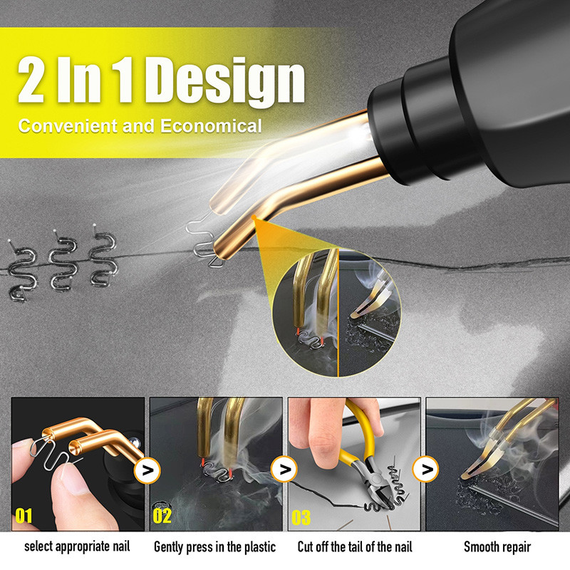 Solder las stapler plastik Bumper plastic welding machine repair kits SOLDER LAS PLASTIK REPAIR