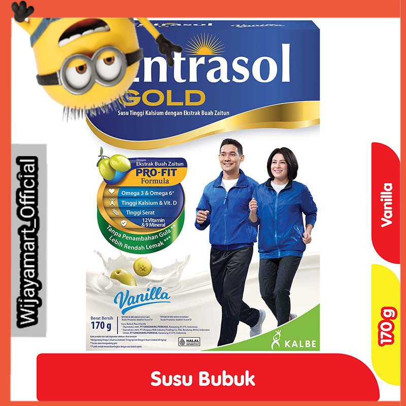 

Entrasol Gold Susu Bubuk Nutrisi Dewasa Vanila 170 g