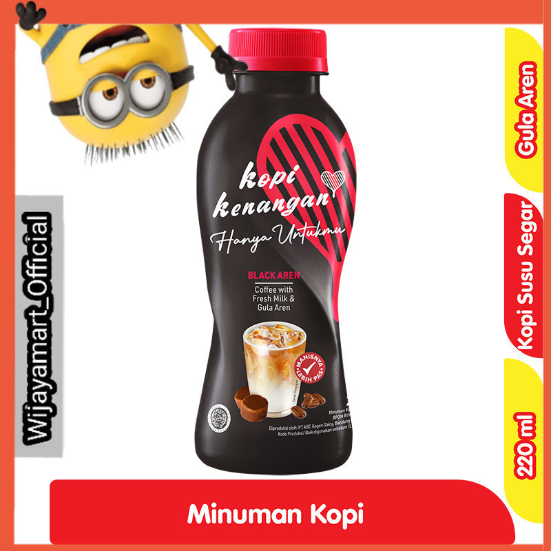 

Kopi Kenangan Hanya Untukmu Minuman Kopi Black Aren 220 ml