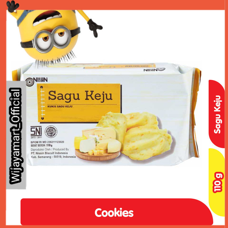 

Nissin Kue Sagu Keju 110 g