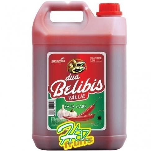

Dua Belibis Saus Cabe Value / Chilli Sauce Value - 5 KG
