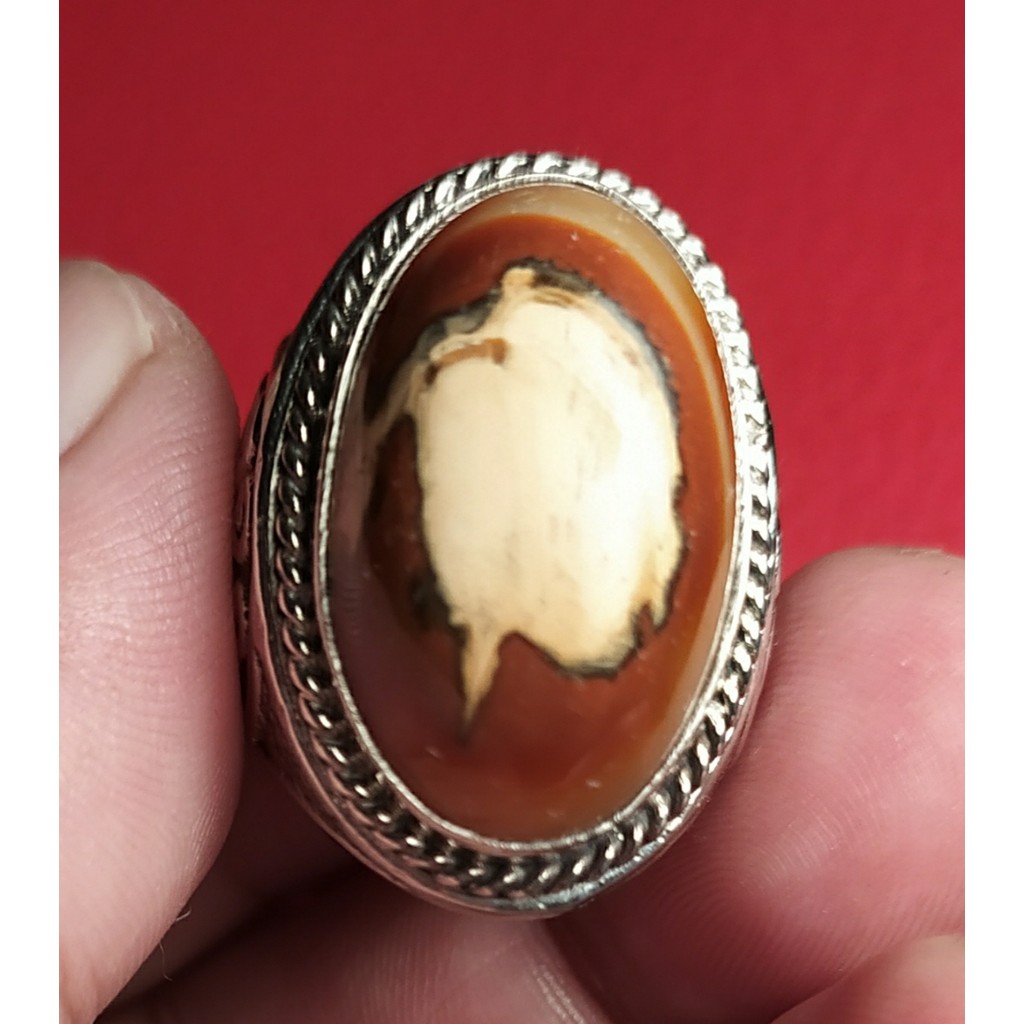 Natural Chalcedony Super Motif Banyak Angrem Wingit Berenergi Aktif