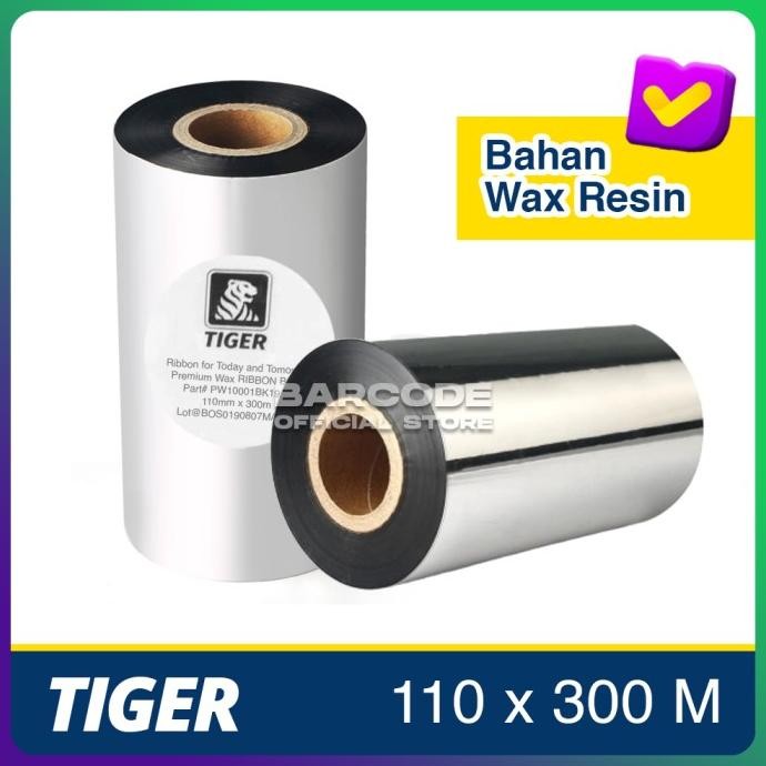 

Ribbon Wax Resin Ukuran 110X300 Meter - Untuk Label Semicoated & Yupo Original Dan Terpercaya