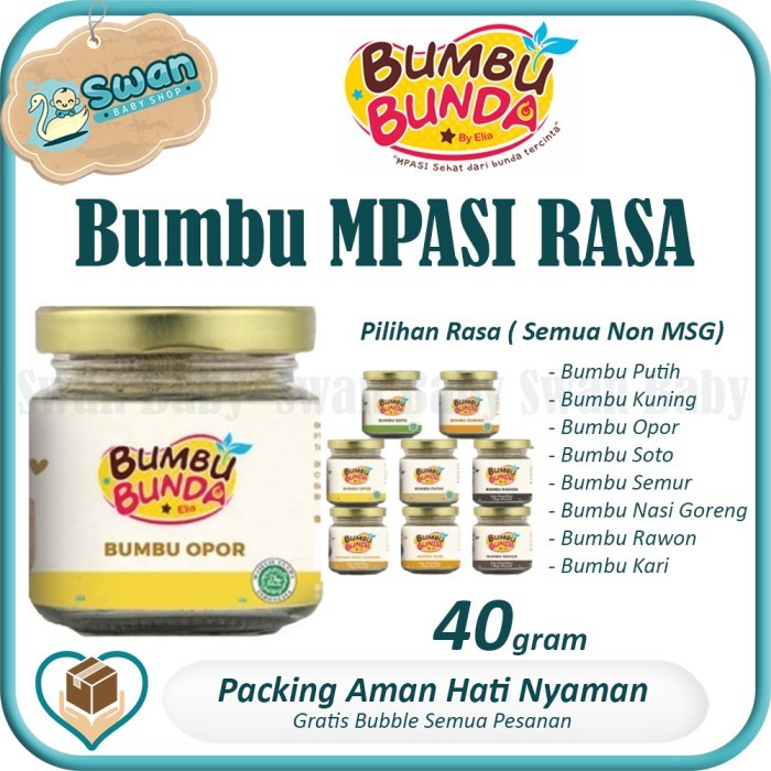 

Bumbu Bunda By Elia Bumbu Non MSG Non Pengawet / Bumbu MPASI Anak