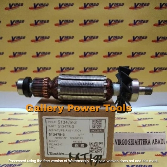 TERBARU Armature / Angker Mesin Serut Sugu Maktec MT 192 / MT192 Asli Ori BISA GOSEND