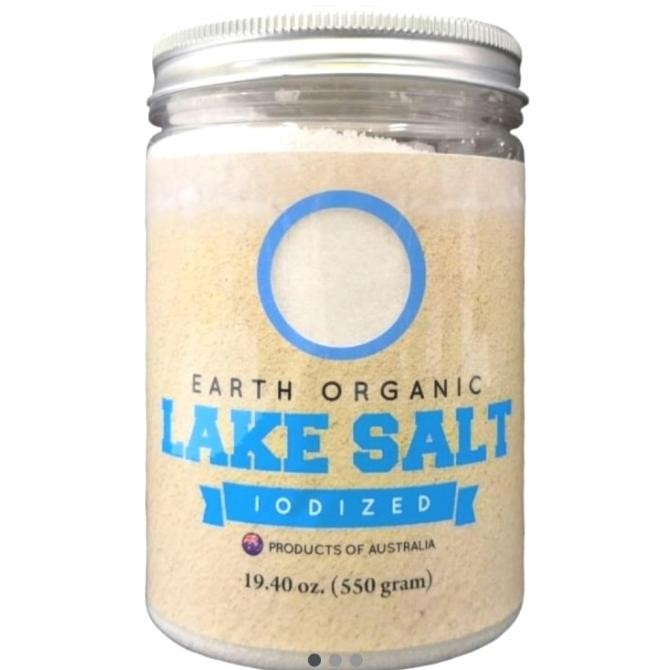 

ORGANIC Lake Salt iodised Nourish 550 gram - Garam Danau Organic