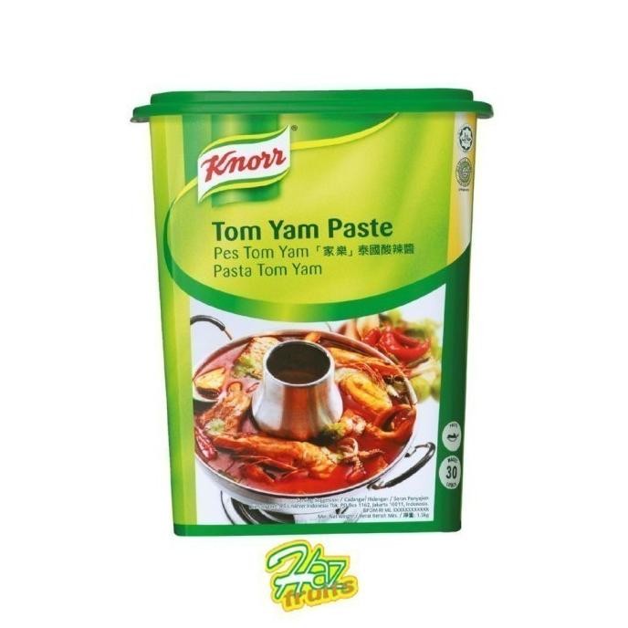 

Knorr Tom Yam Paste / Bumbu Tomyam Instant - 1.5 KG