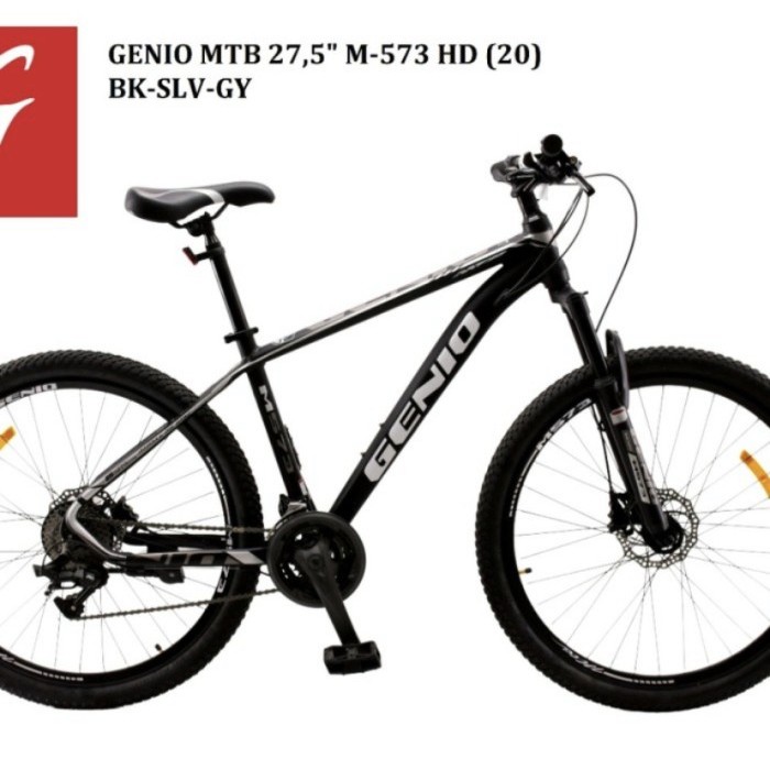 TERBARU Sepeda MTB Genio 27.5 M573 HD Alloy Hidrolik