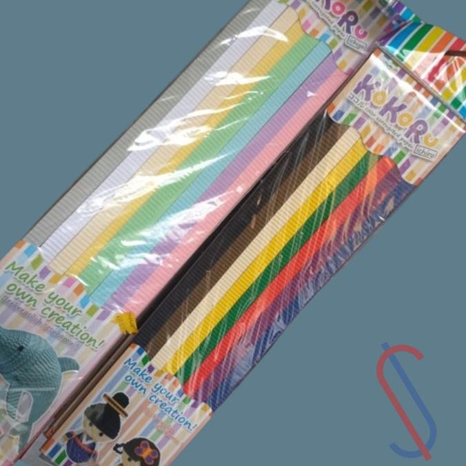 

```````] Kertas Kokoru / Kertas Kerajinan / DIY Kertas Gelombang