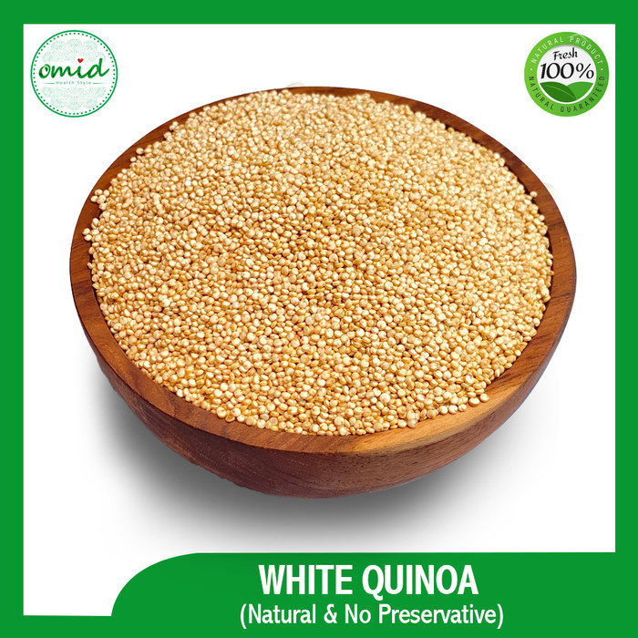 

ORGANIC WHITE QUINOA SEEDS (BIJI QUINOA PUTIH ORGANIK) 1KG