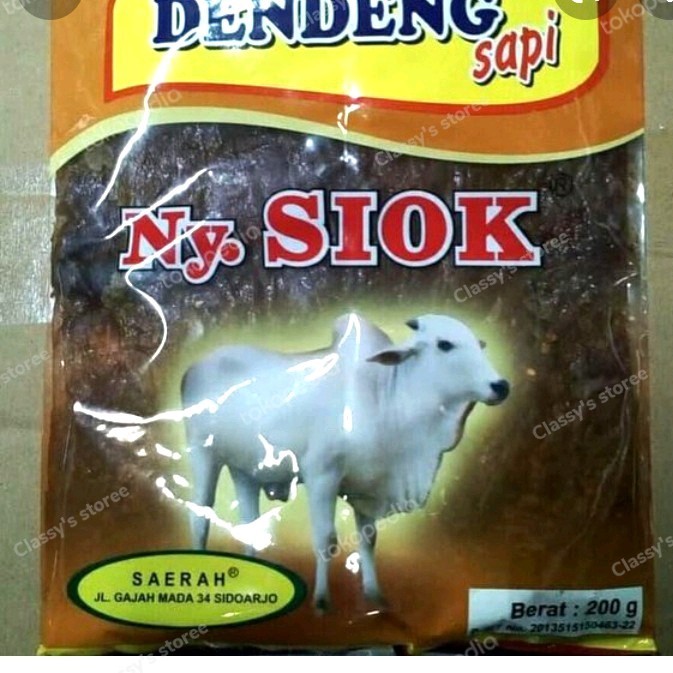 

NY SIOK DENDENG SAPI 200 GR