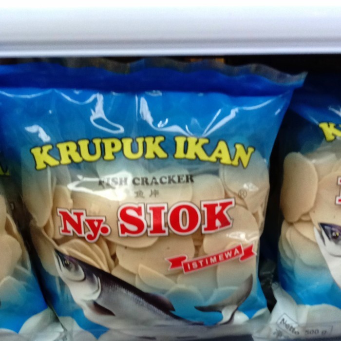 

KERUPUK IKAN NY SIOK 500 GR FISH CRACKER