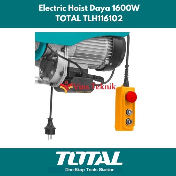 Chain Hoist Electric Katrol Elektrik 1 Ton TOTAL TLH116102
