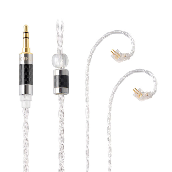 NICEHCK Litz PS 4N Litz Pure Silver Earphone Upgrade Cable