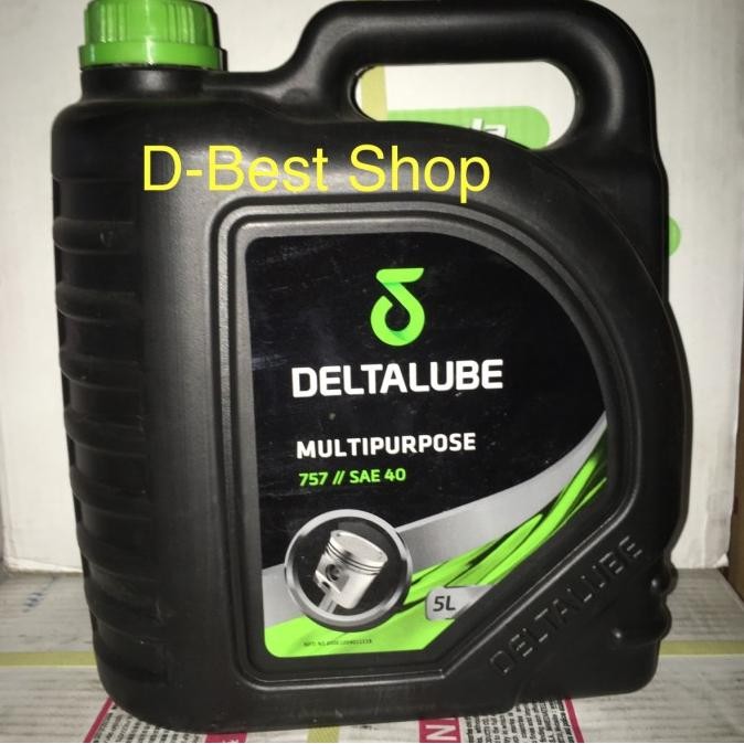 BEBAS ONGKIR - Oli Mobil DIESEL Deltalube Multipurpose 757 SAE 40 - 5 liter