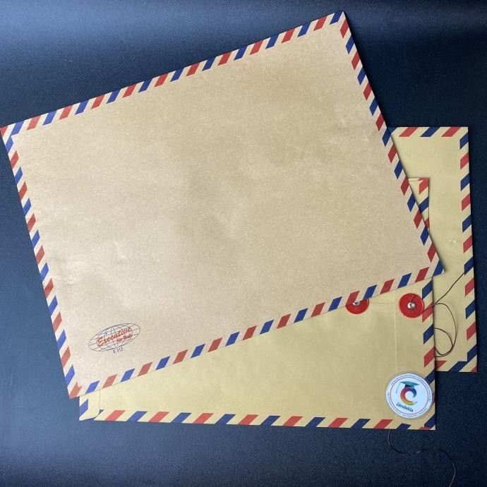 

@=@=@=@=] Amplop Tali EXECUTIVE Air Mail E312 Pak (10pcs) Besar