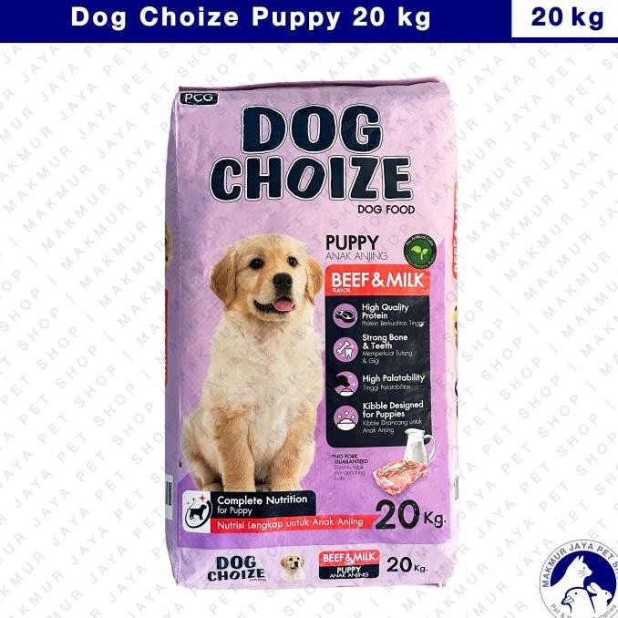 Murah Dog Choize Puppy Dog Food 20 Kg / Makanan Anak Anjing 20Kg