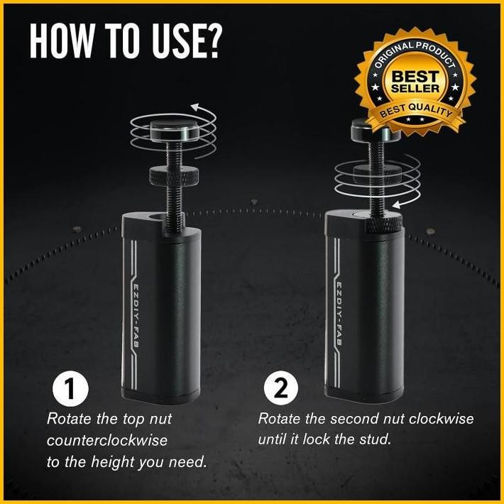 

Ezdiy-Fab Standart Graphics Card Holder Knot Type Black (Ezdpi171-1) Terbaru 100 % Original