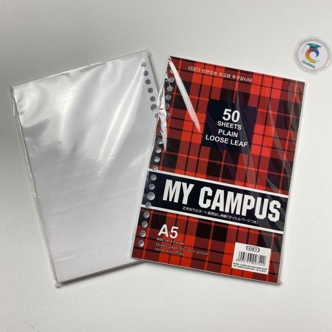 

((((()paling dicari] Isi Binder Loose Leaf A5 KIKY Polos Plain
