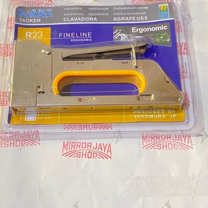 

Promo Yahomura Staples Gun Tembak R23 - Staples Gun Ergonomic Model RAPIDE COD