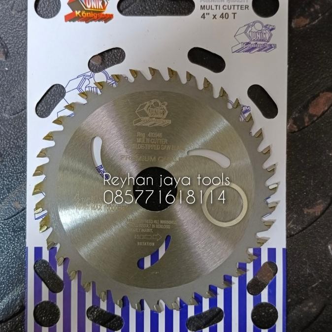 

Promo Multi cutter 4 inch x 40 T UNIK KONIGSBERG pemotongan kayu sebaguna COD