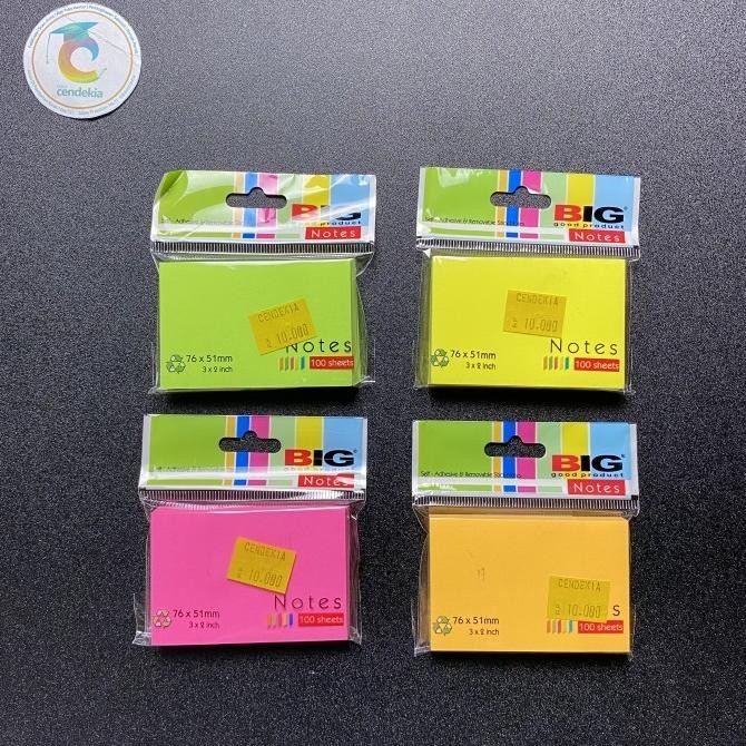 

}}}}}}] Sticky Note / Index Mark / Pembatas BIG 76x51 1 warna