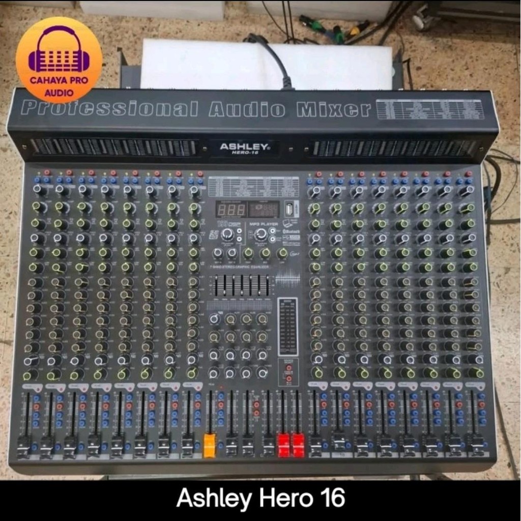 Mixer Ashley Hero 16 New Compressor (16 Channel)