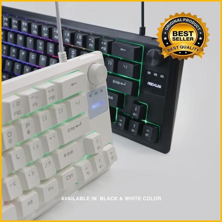 Rexus Keyboard Gaming Battlefire K65M Terbaru 100 % Original