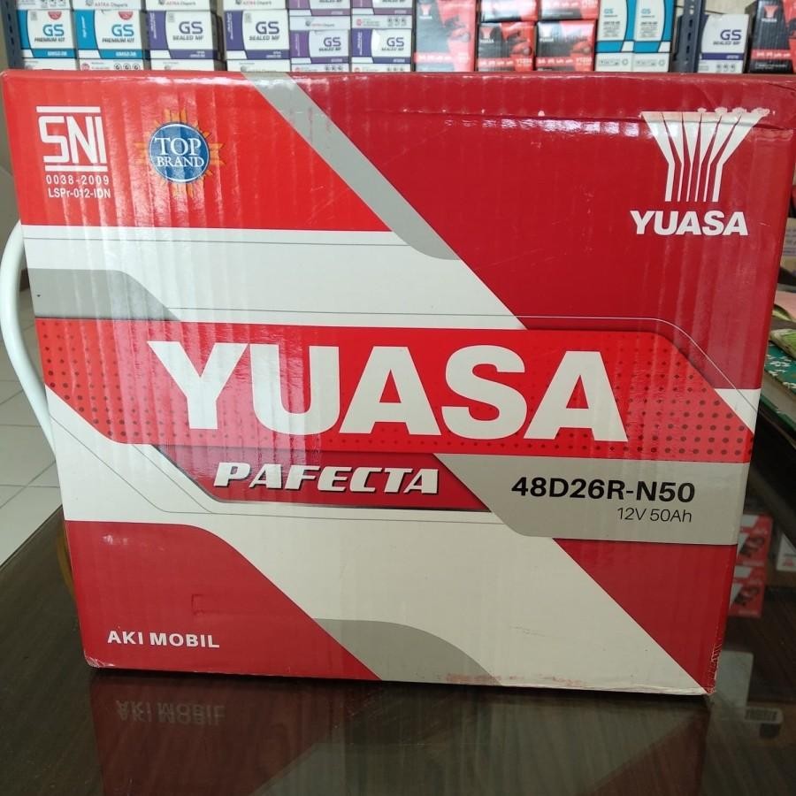 Accu / Aki Basah Mobil Yuasa N50