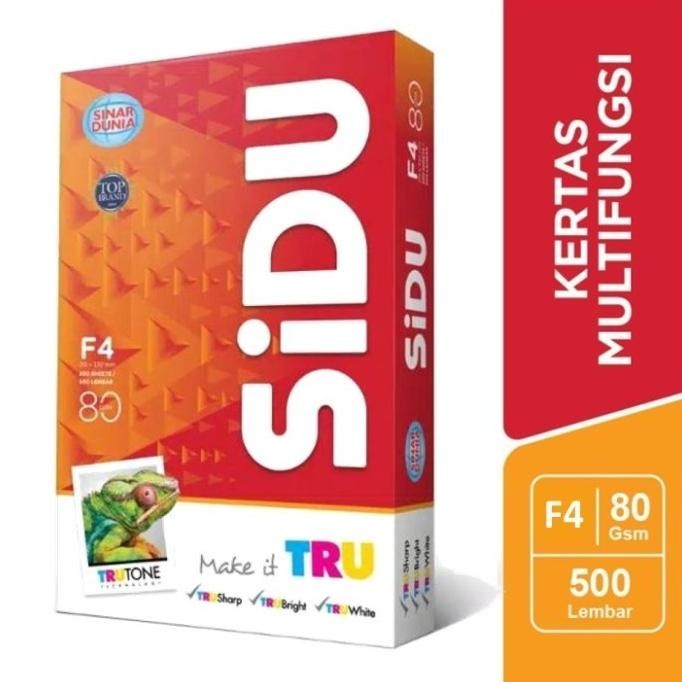 

paling diminati] Kertas HVS SIDU F4 80 gsm