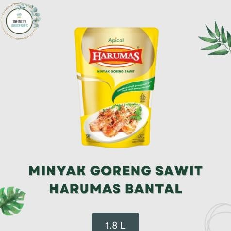 

MINYAK GORENG HARUMAS KEMASAN POUCH 1.8 L MURAH !!