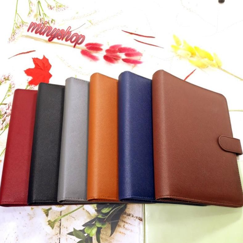 

SPECIAL Binder Polos Exclusive A5 20 Ring Ada 12 Warna Pilihan Agenda Kuliah Kulit al-116