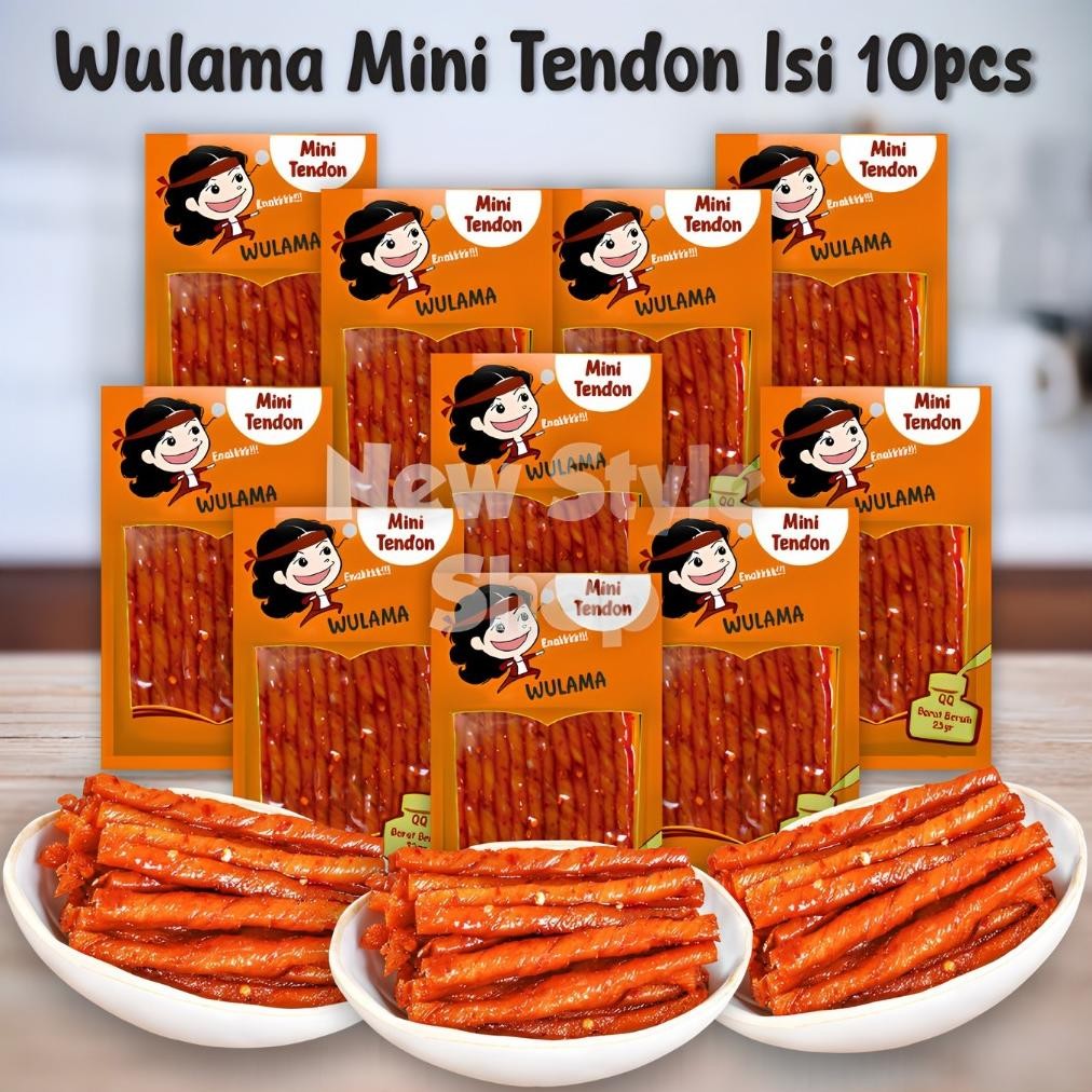 

[ HALAL ] Wulama Mini Tendon Isi 10 pcs x 25gr | Cemilan Snack Halal | Halal