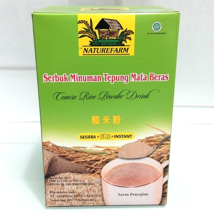 

TERBARU! Tepung Mata Beras Bekatul Serbuk Minuman Coarse Rice Powder Drink 1 Kg