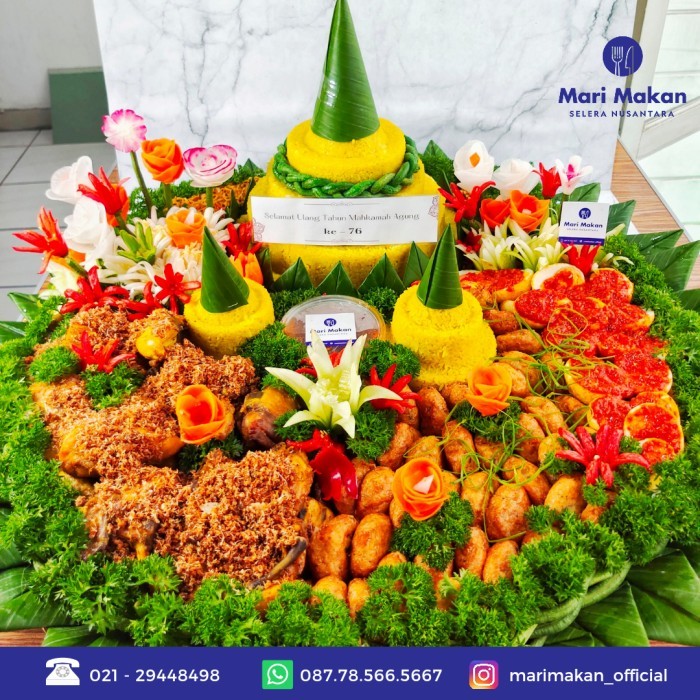 Nasi Tumpeng / Nasi Kuning Tampah Ready