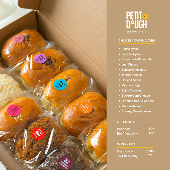 

Petit Buns Isi 5 Pcs Gercep