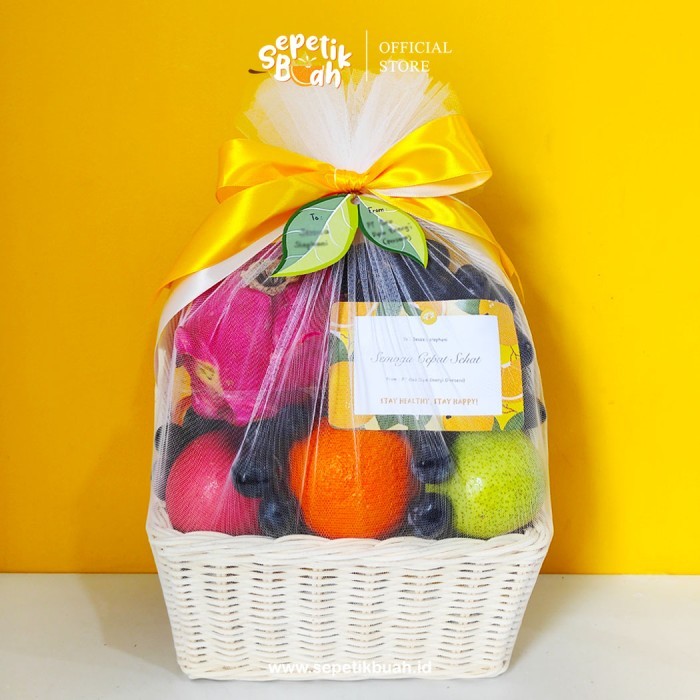 

Sepetikbuah - Parcel Buah Segar Loveable 2 Fruit Hampers Gercep