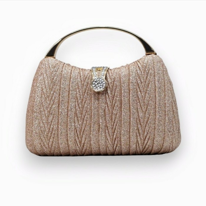 WAIWAI TAS PESTA WANITA 2539 GLITTER CLUTCH