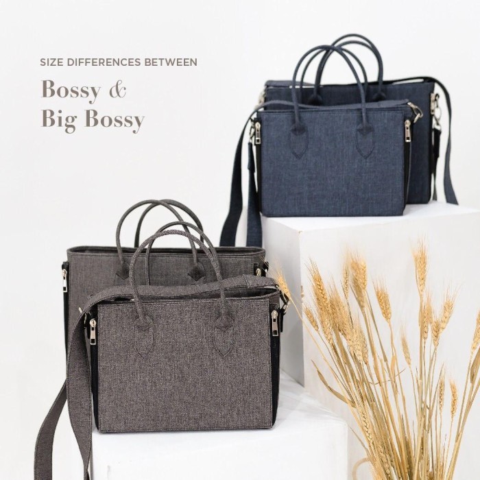 BIG BOSSY IN STORM - SLING BAG TAS KERJA WANITA BESAR