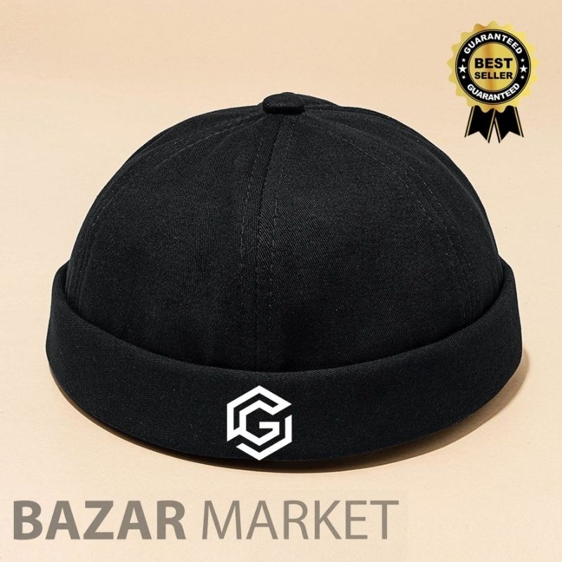 BEST SALE Topi Peci Miki Hat UAS Inisial Nama Logo Distro Huruf Abjad A B C D E F G H I J K L M N O