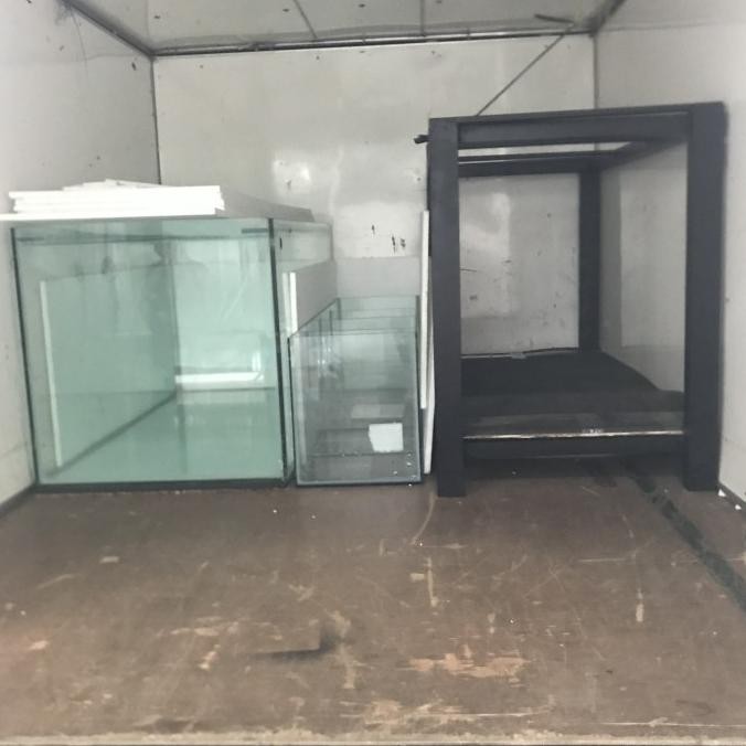 Aquarium 90X45X45 + Rak Besi Holo Kalediratoko7