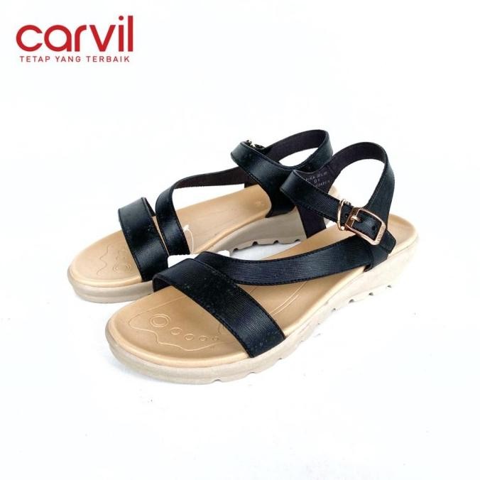 Sandal Sepatu Carvil Wanita Sandal Sepatu Wanita Carvil Terbaru Fa_Clnlp2Y