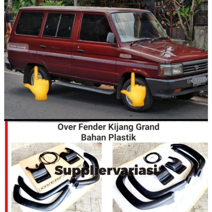 Over Fender Plastik Kijang Grand/Kijang Super/Kijang Jantan Long/Short