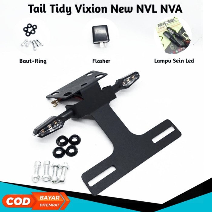 Tail Tidy Spakbor Belakang Vixion R Vixion New NVL NVA Plus Dudukan Plat Nomor Sporty