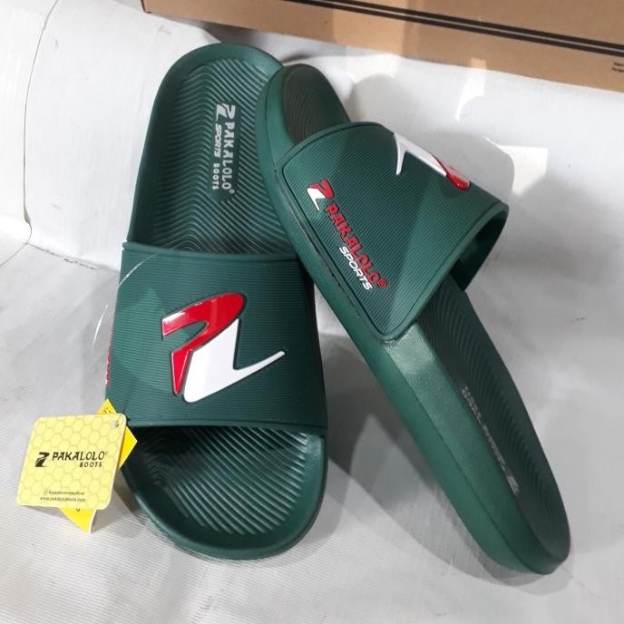 Sandal Karet Pria Merk Pakalolo Original Green Judge_Law