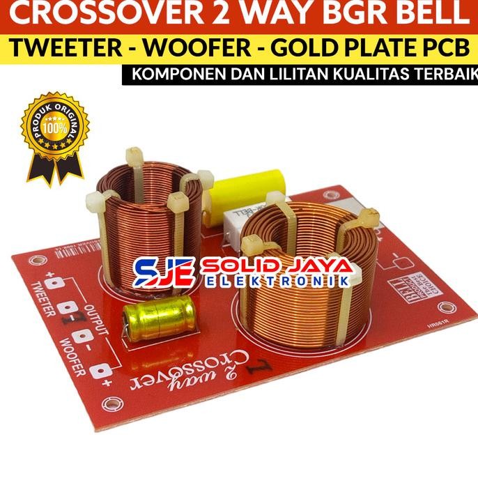CROSSOVER 2 WAY BELL CROS OVER PASIF 2 WAY TWEETER WOOFER BELL ASLI Terlaris