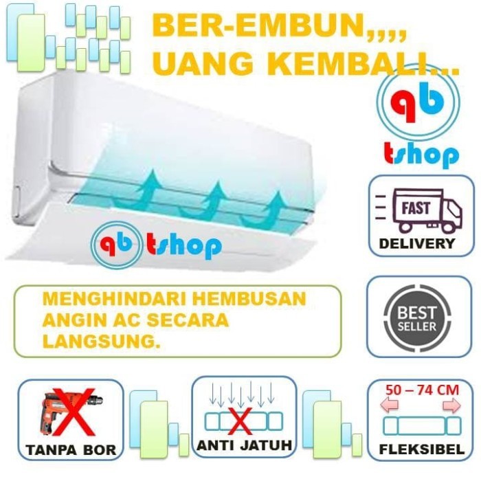 Diskon Talang Angin Ac/Ac//Untuk Ac Daikin/Ac Panasonic/Ac Sharp/Ac Lg/Dll